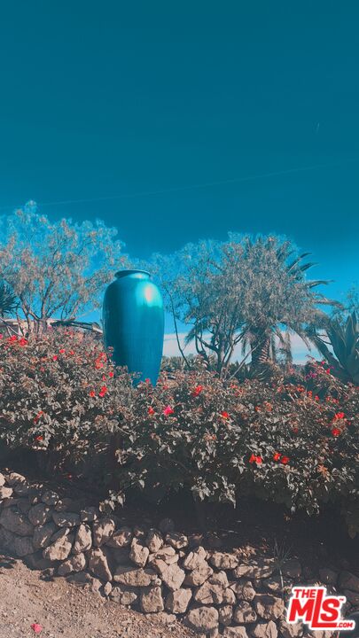 1710 Decker Road Malibu, CA 90265 - Photo 20 of 23 a view of a garden with plants and bench