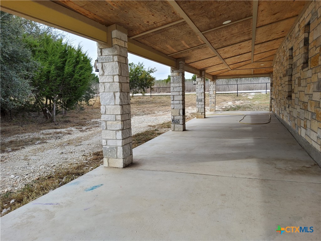 1601 County Road 153 Evant, TX 76525 - Photo 6 of 25 a view of a backyard