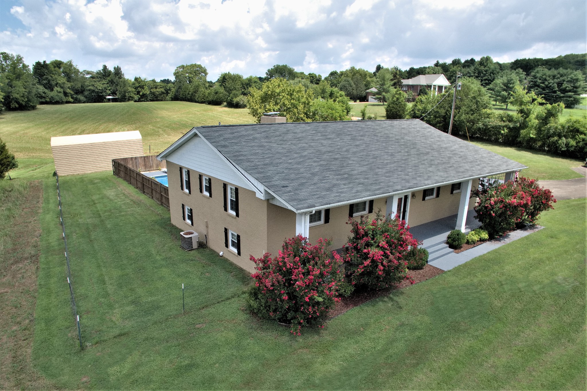 4765 Hickory Ridge Road Lebanon, TN 37087 - Photo 1 of 41 an aerial view of a house having yard