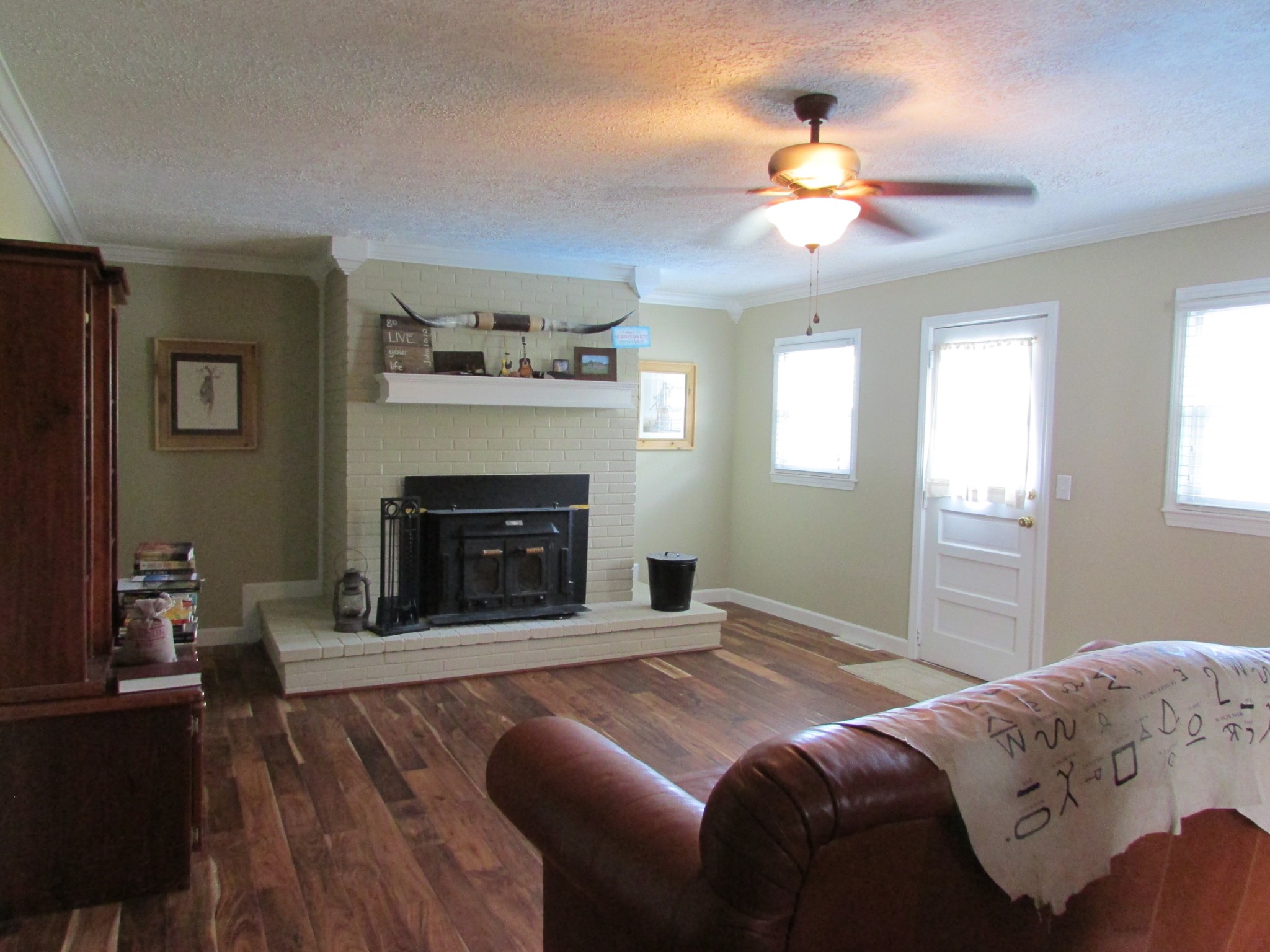 4765 Hickory Ridge Road Lebanon, TN 37087 - Photo 13 of 41 a living room with furniture and a fireplace