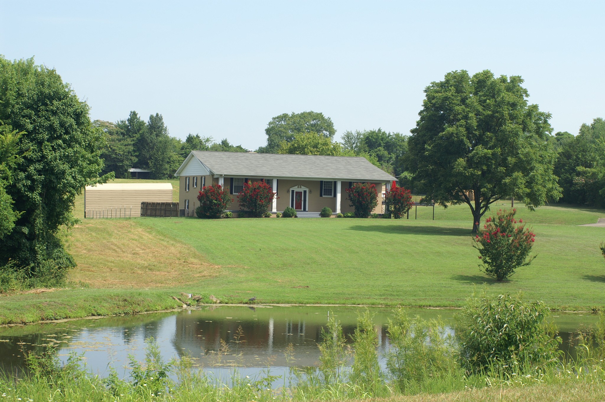 4765 Hickory Ridge Road Lebanon, TN 37087 - Photo 2 of 41 a front view of house with yard and green space