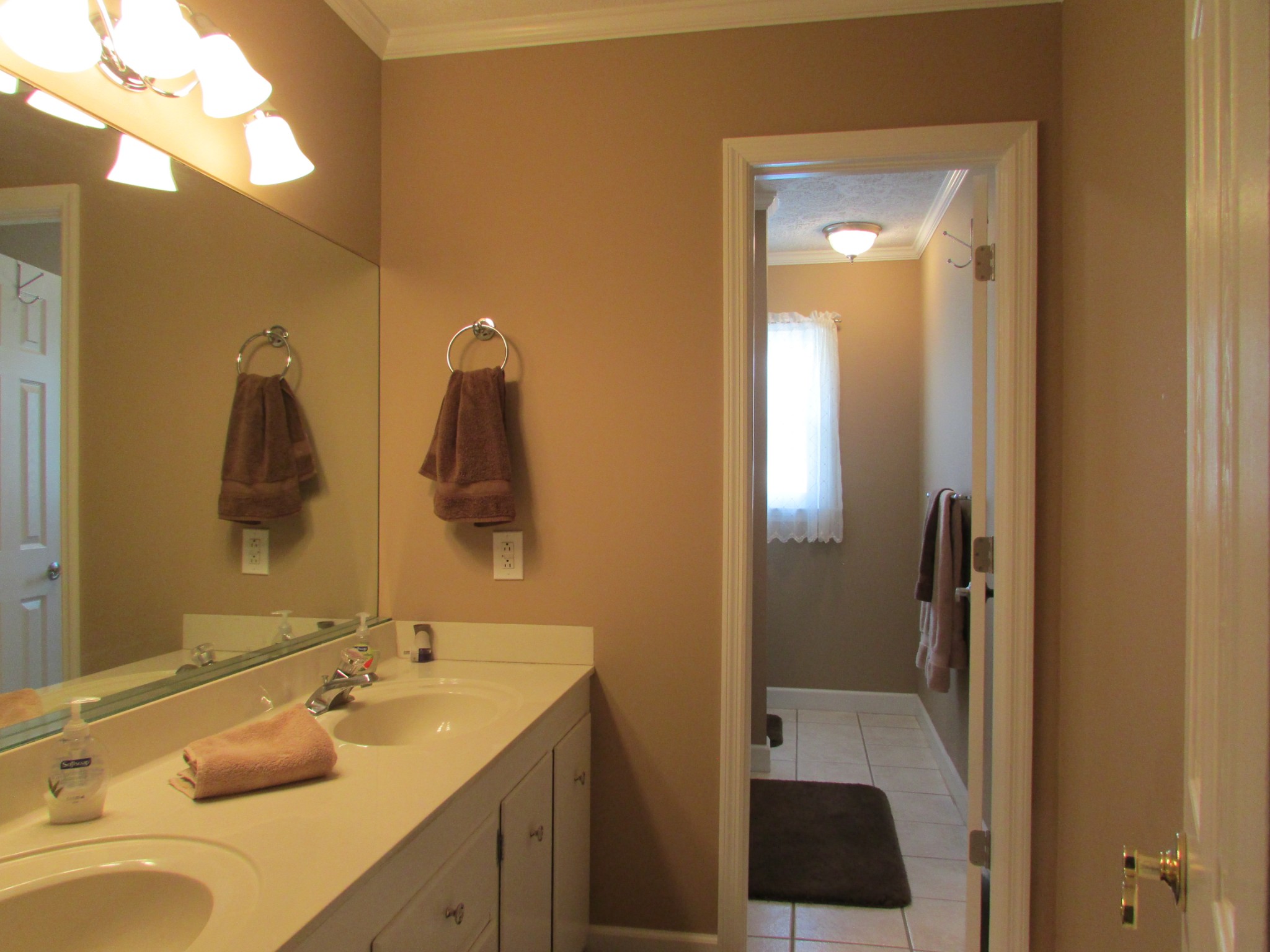 4765 Hickory Ridge Road Lebanon, TN 37087 - Photo 36 of 41 a bathroom with a sink vanity and mirror