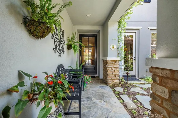 a view of an entryway