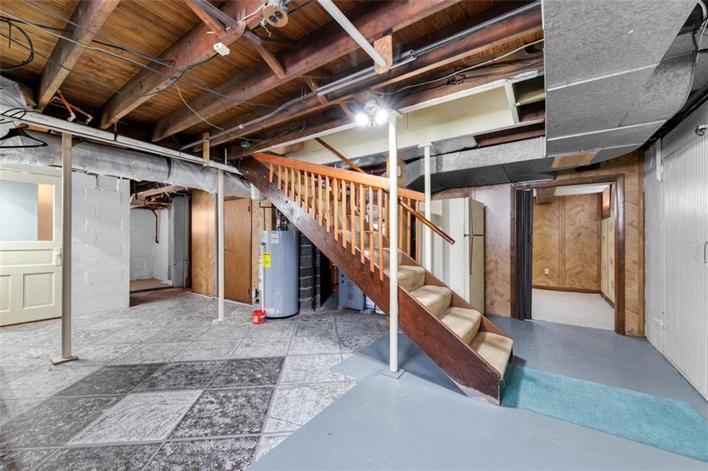 1738-1740 Hancock Avenue Apollo, PA 15613 - Photo 35 of 49 a view of an empty room with stairs