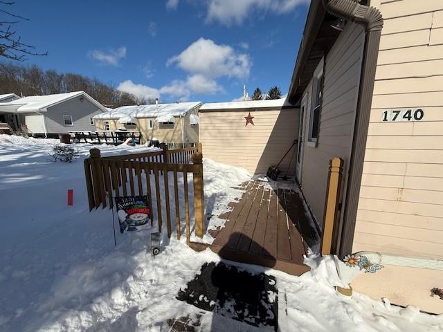 1738-1740 Hancock Avenue Apollo, PA 15613 - Photo 49 of 49 a view of balcony and patio