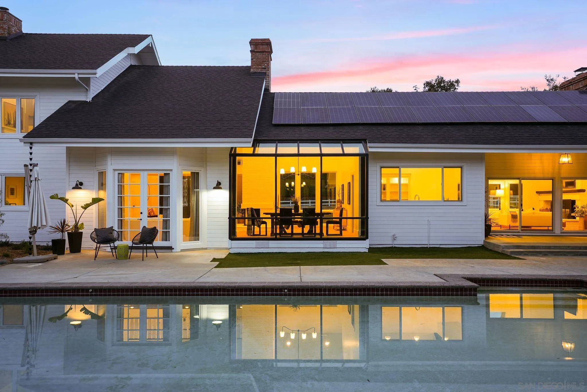 3355 Dove Hollow Road Encinitas, CA 92024 - Photo 30 of 37 a view of swimming pool with outdoor seating