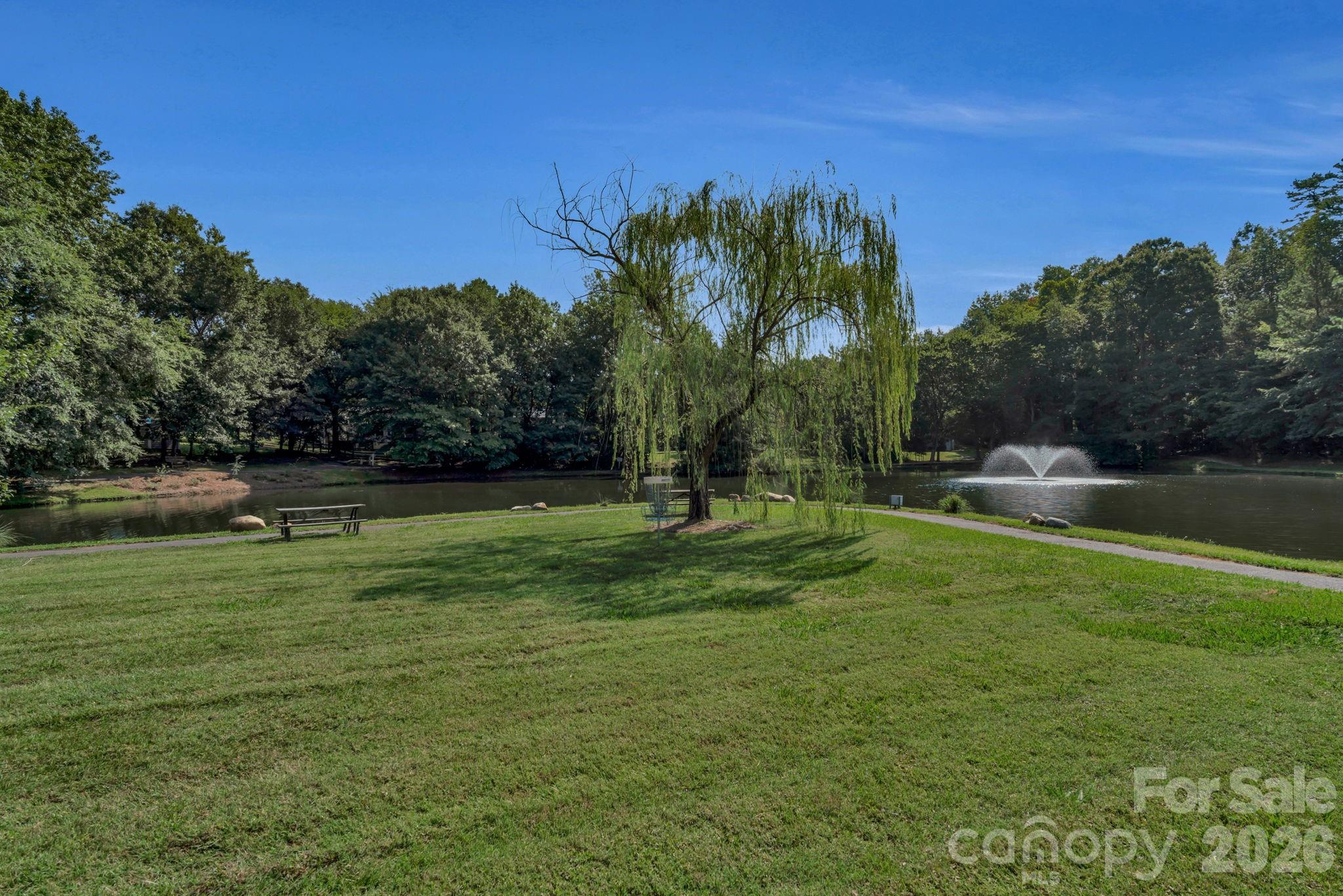 12006 Woodside Falls Road Pineville, NC 28134 - Photo 47 of 48 a view of a park with large trees