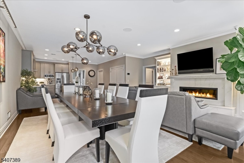 206 Echo Ridge Way, Unit 206 Mountainside, NJ 07092 - Photo 14 of 35 a view of a dining room with furniture