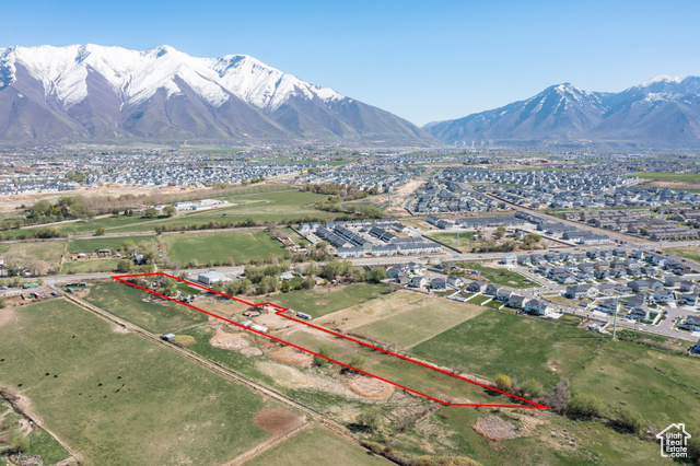2490 South State Street Springville, UT 84663 - Photo 27 of 38 Aerial view with a mountain view