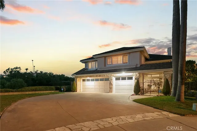 front view of house with a yard