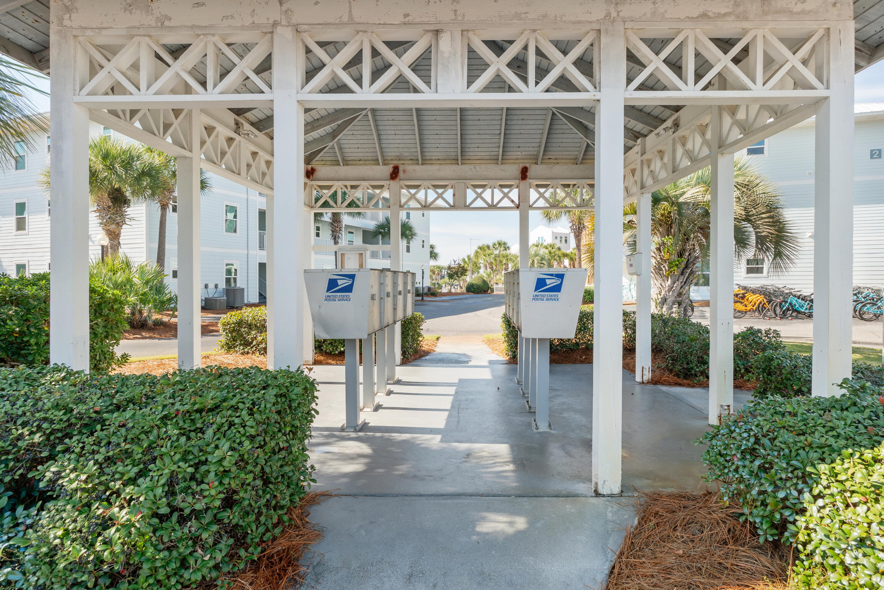 11 Beachside Drive, Unit 912 Santa Rosa Beach, FL 32459 - Photo 49 of 58 a view of a building with a bench and windows