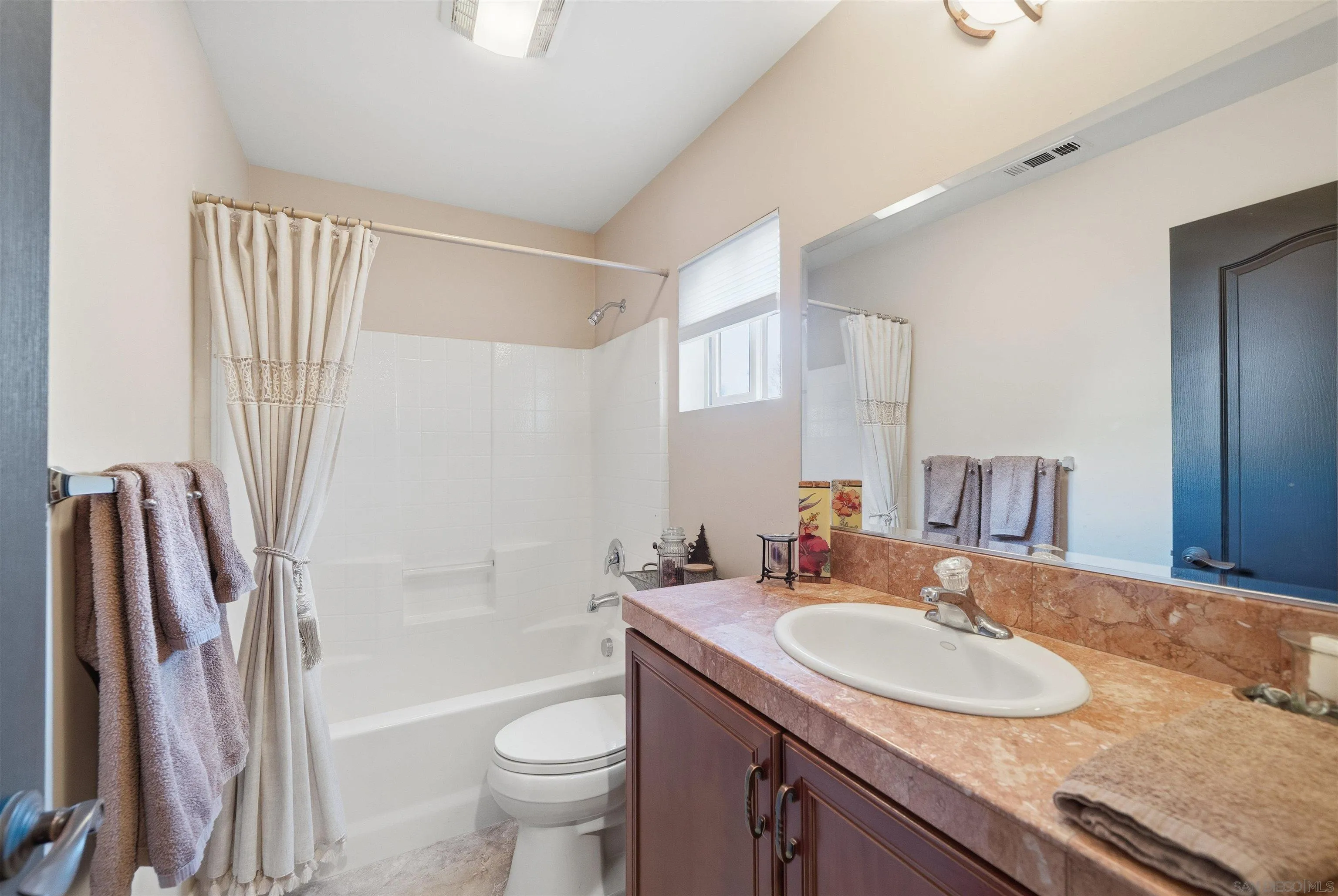 3277 Frying Pan Road Borrego Springs, CA 92004 - Photo 24 of 43 a bathroom with a granite countertop sink toilet and shower