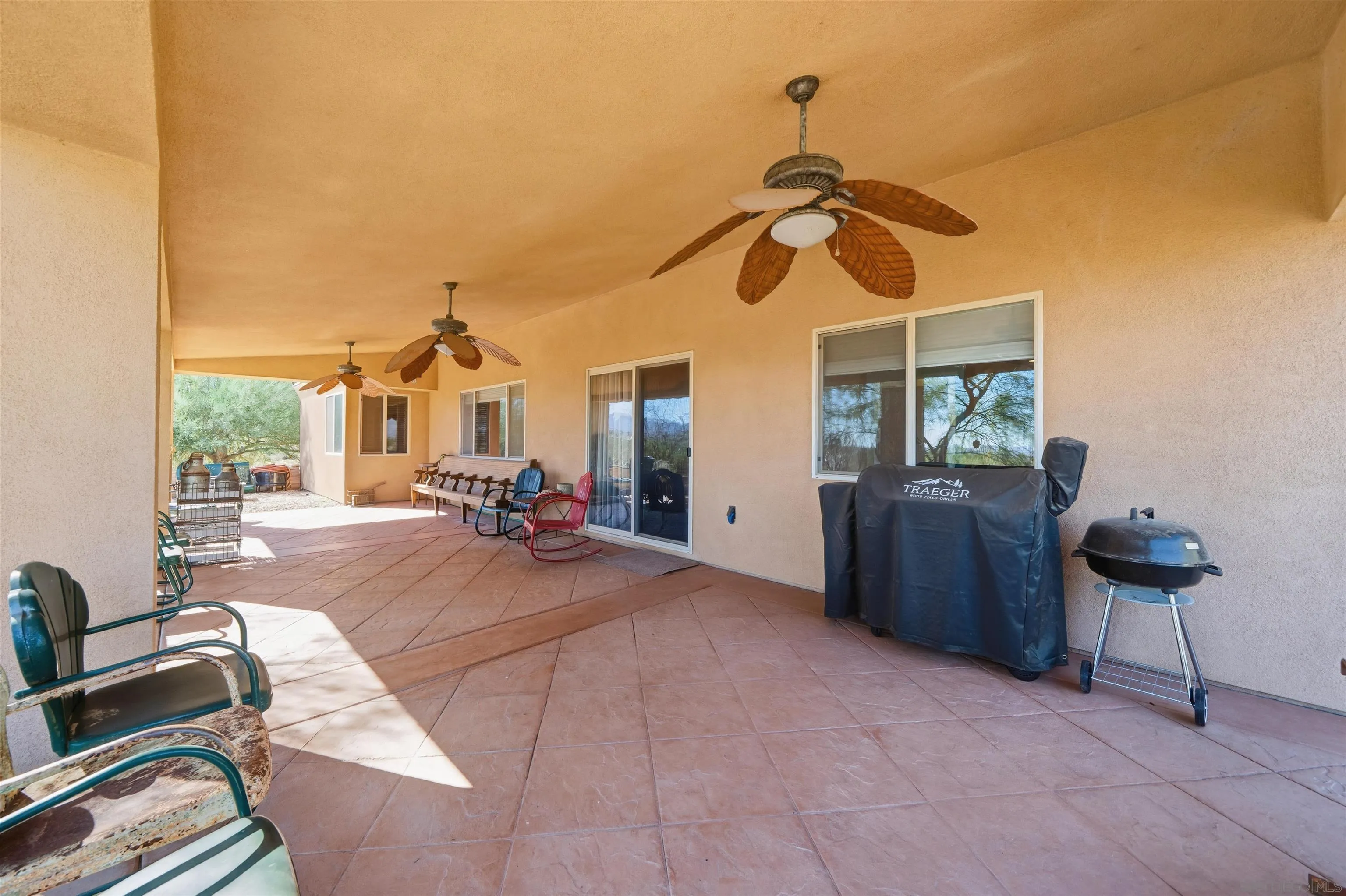 3277 Frying Pan Road Borrego Springs, CA 92004 - Photo 27 of 43 a view of a livingroom with workspace and a window