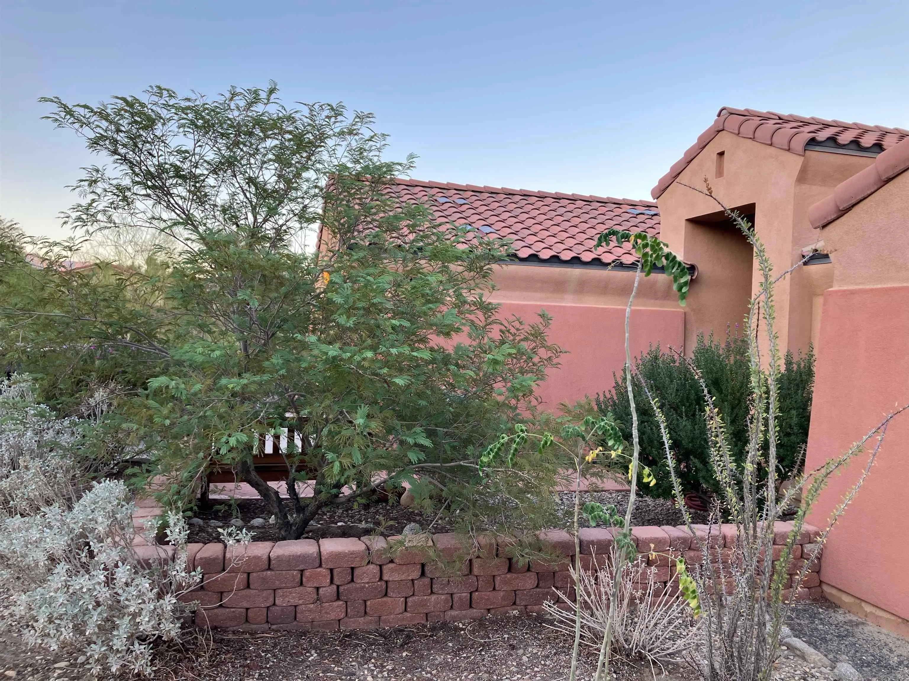 3277 Frying Pan Road Borrego Springs, CA 92004 - Photo 31 of 43 a view of a house with a tree and a yard