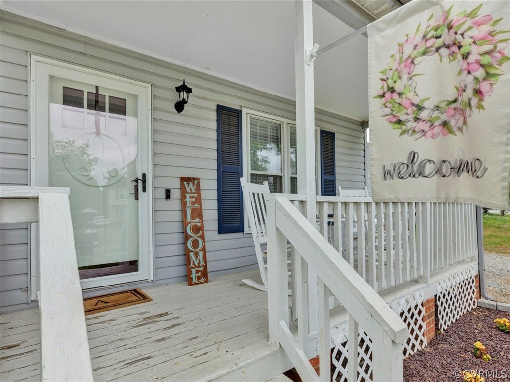 5021 Alberta Road Chesterfield, VA 23832 - Photo 7 of 19 a view of entryway with wooden floor