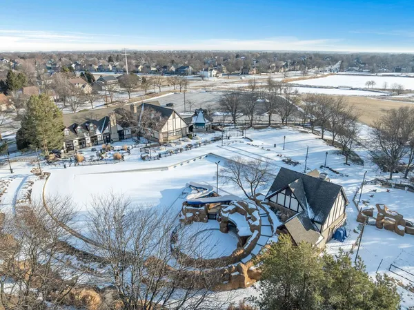 a view of a city with ocean view