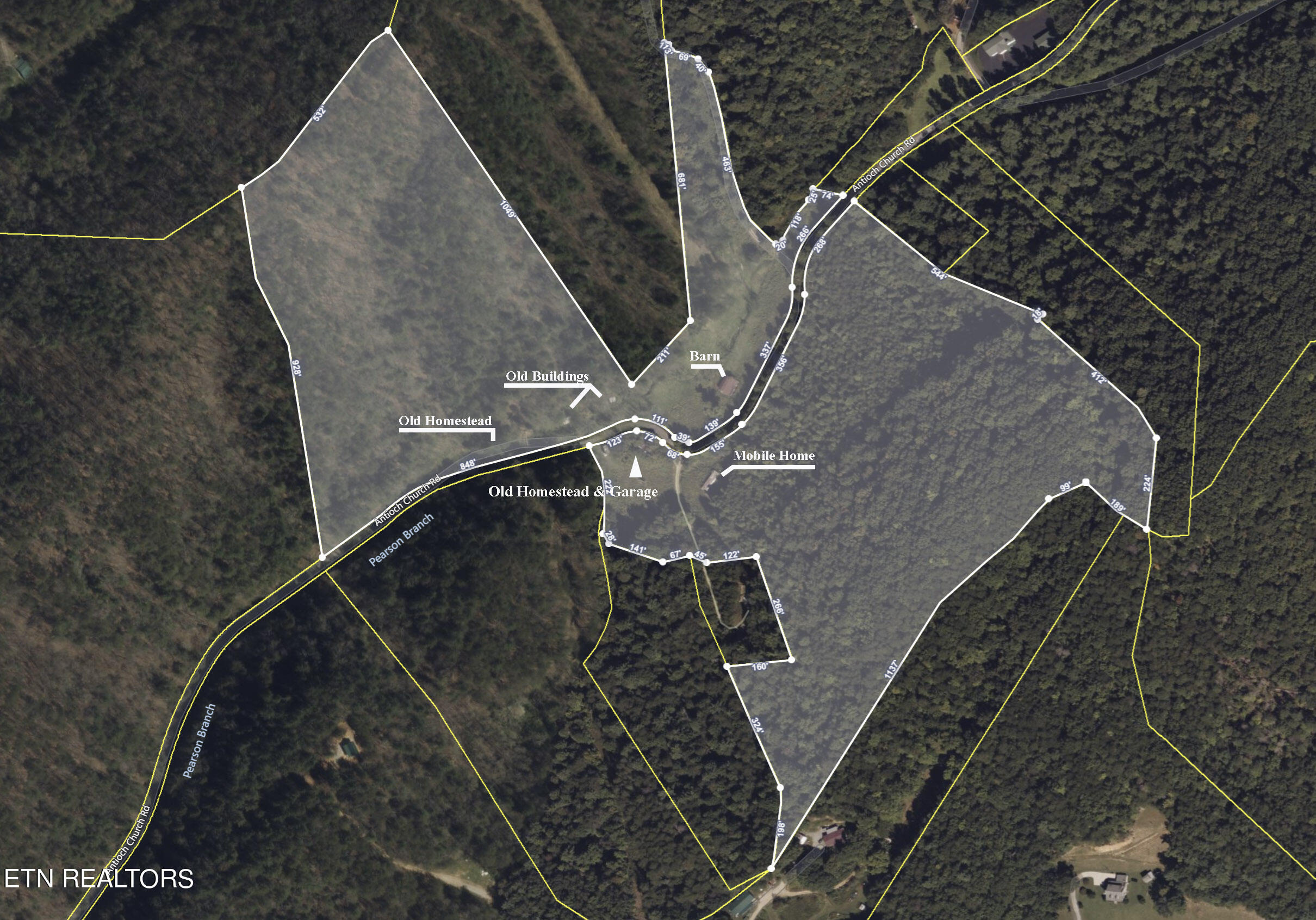 0 Antioch Church Road Vonore, TN 37885 - Photo 55 of 60 1-Tax Map