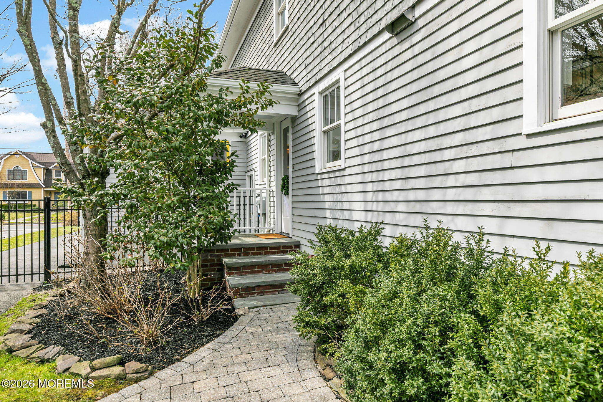 43 Bingham Avenue Rumson, NJ 07760 - Photo 25 of 59 a view of a house with a yard and sitting area