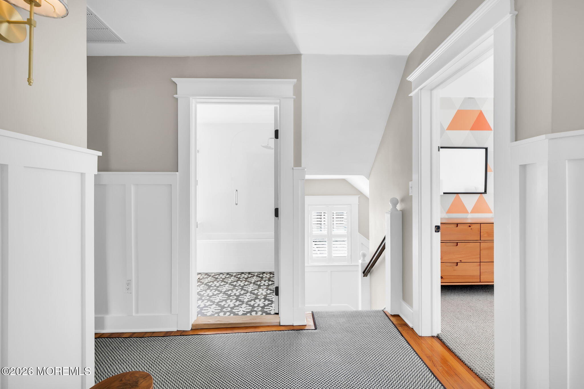 43 Bingham Avenue Rumson, NJ 07760 - Photo 41 of 59 a view of an entryway with wooden floor and cabinet