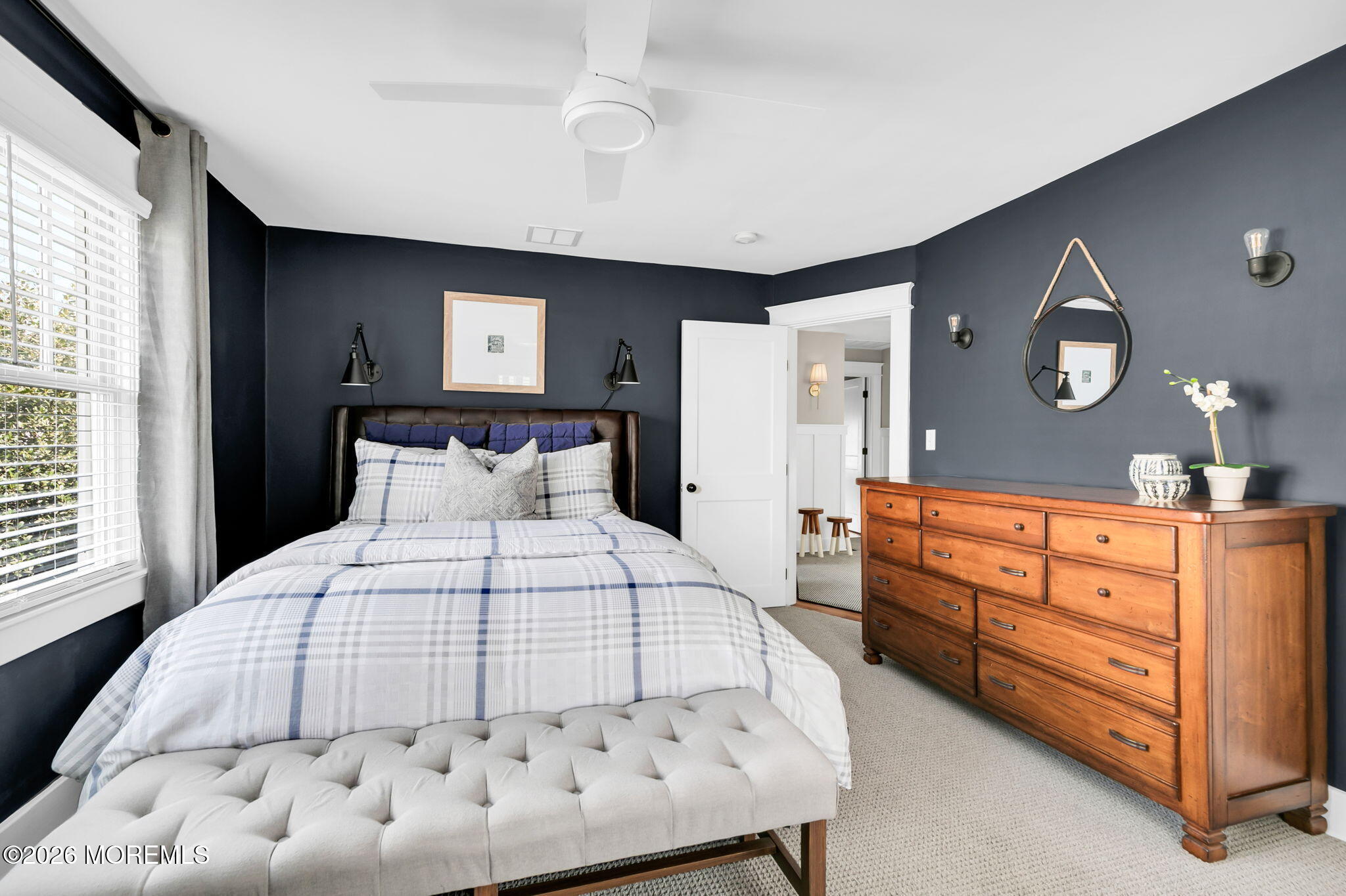 43 Bingham Avenue Rumson, NJ 07760 - Photo 45 of 59 a bedroom with a bed and a dresser