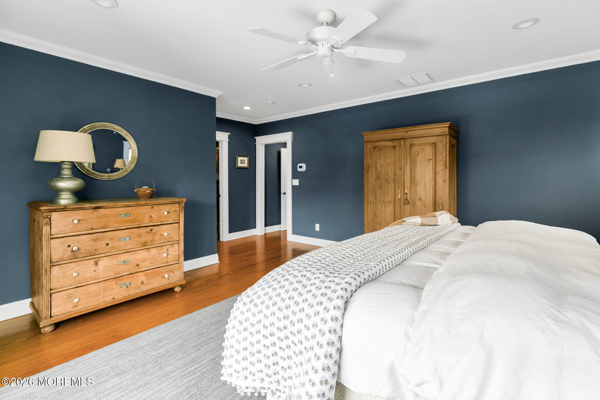 43 Bingham Avenue Rumson, NJ 07760 - Photo 51 of 59 a bedroom with a bed and a dresser