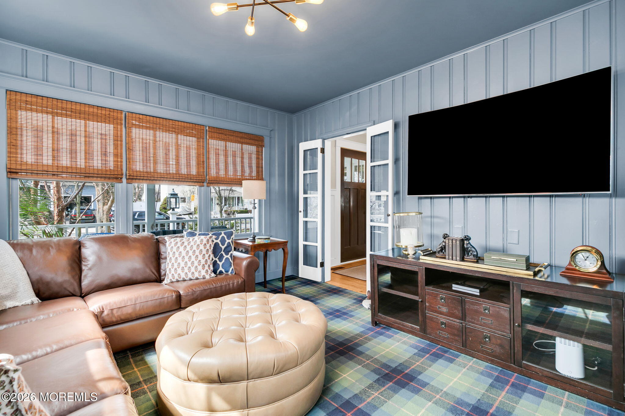 43 Bingham Avenue Rumson, NJ 07760 - Photo 7 of 59 a living room with furniture and a flat screen tv