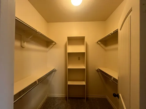 a view of walk in closet