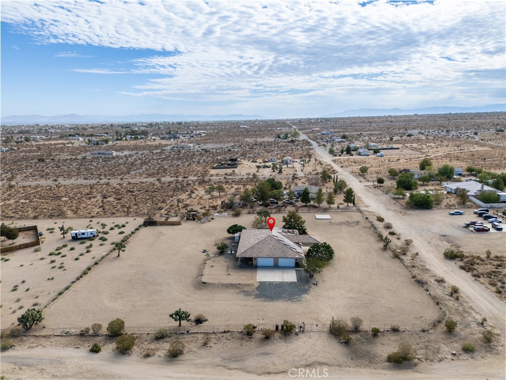 1830 Calaveras Road Pinon Hills, CA 92372 - Photo 36 of 38 an aerial view of beach and city