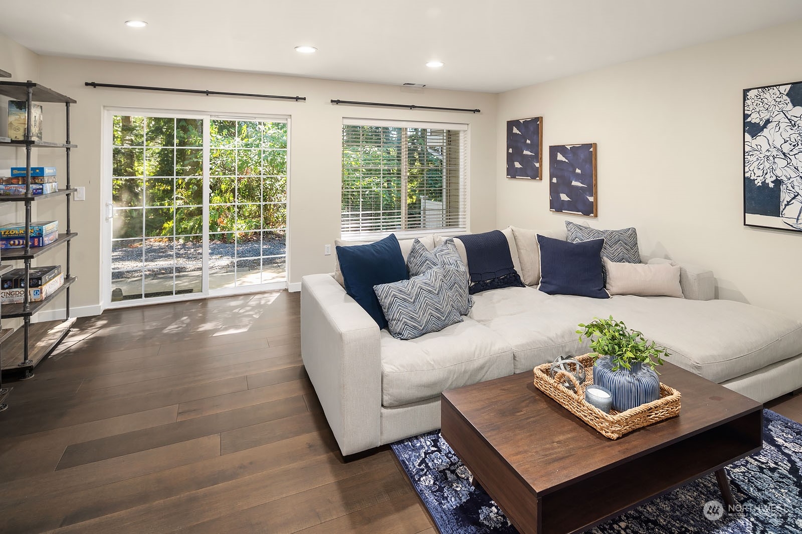 18651 Northeast 55th Way, Unit PP Redmond, WA 98052 - Photo 19 of 35 a living room with furniture and a large window