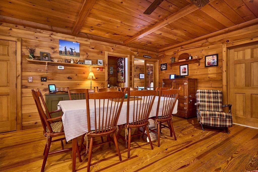 171 Tatro Road Ashfield, MA 01330 - Photo 17 of 42 a view of a chairs in wooden floor