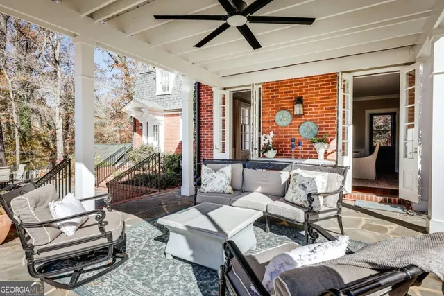 a kitchen with stainless steel appliances granite countertop a stove and a refrigerator