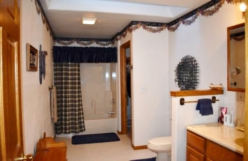 25109 Indian Ridge Road Sterling, IL 61081 - Photo 27 of 34 a bathroom with a sink toilet and shower