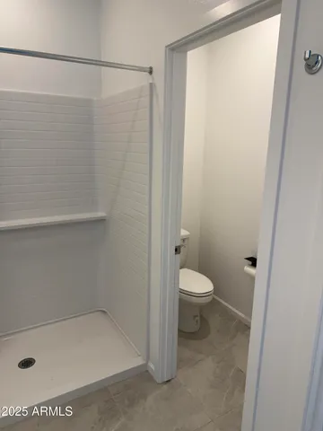 a close up view of racks on the wall