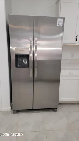 a close view of utility room