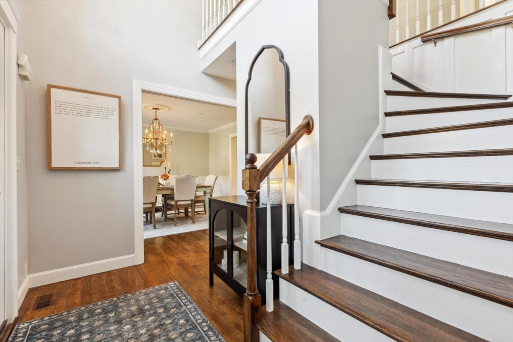 8 MacIntyre Drive North Reading, MA 01864 - Photo 7 of 42 a view of entryway and hall with wooden floor