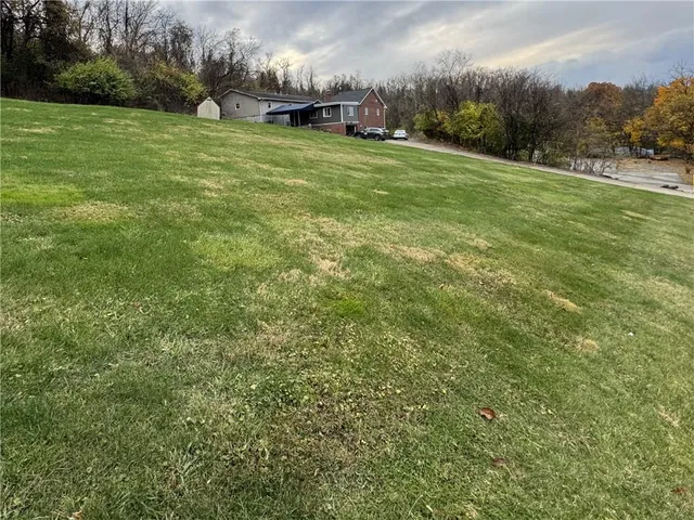 a aerial view of a house