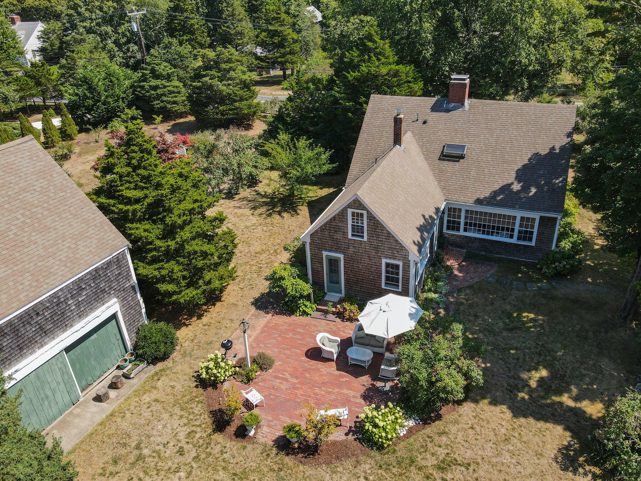 1955 Bridge Road Eastham, MA 02642 - Photo 68 of 77 an aerial view of a house with yard