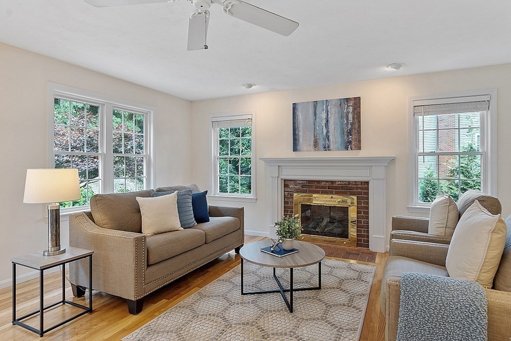 12 Whitetail Way Littleton, MA 01460 - Photo 15 of 39 a living room with furniture and a fireplace