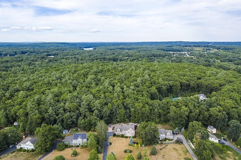12 Whitetail Way Littleton, MA 01460 - Photo 38 of 39 an aerial view of a house with a garden