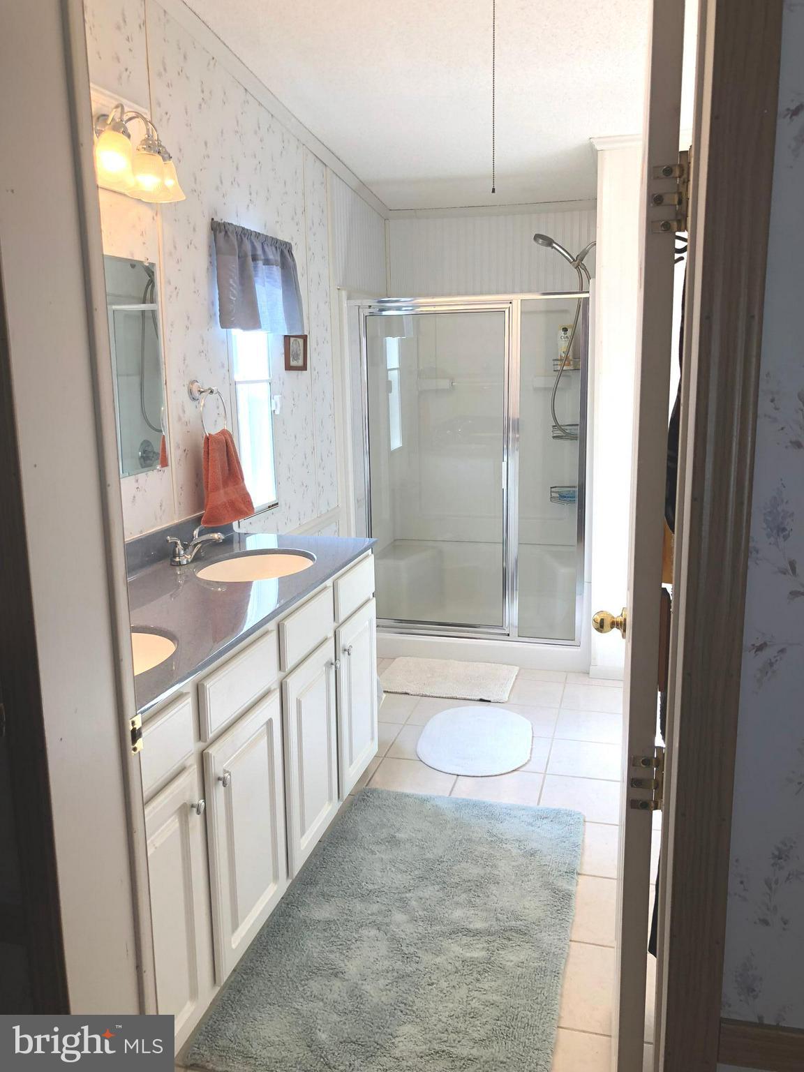 1299 Reynolds Road Cross Junction, VA 22625 - Photo 13 of 23 Double vanity and walk-in shower
