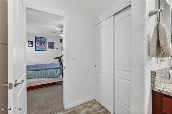 a room with storage and utility