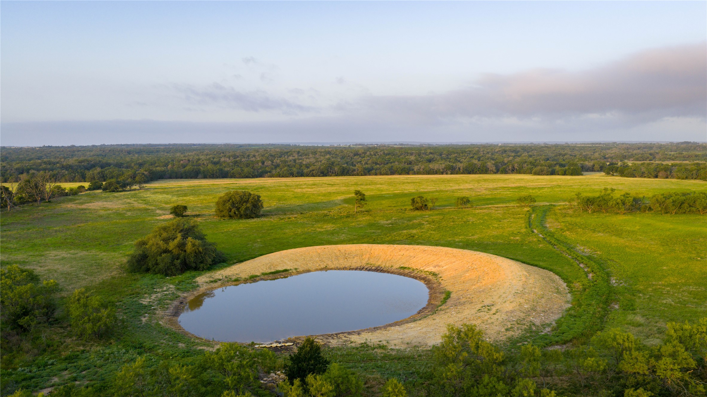 0 County Road 180 Road Purmela, TX 76566 - Photo 15 of 24 a view of a lake with a yard
