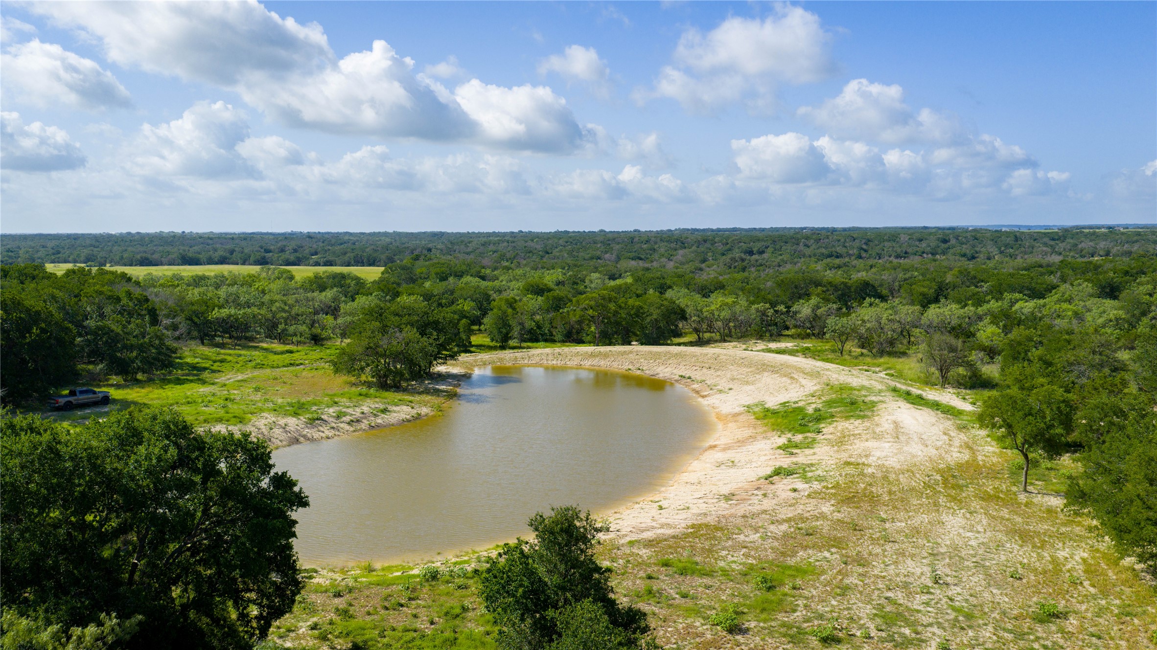 0 County Road 180 Road Purmela, TX 76566 - Photo 3 of 24 a view of a lake with a yard
