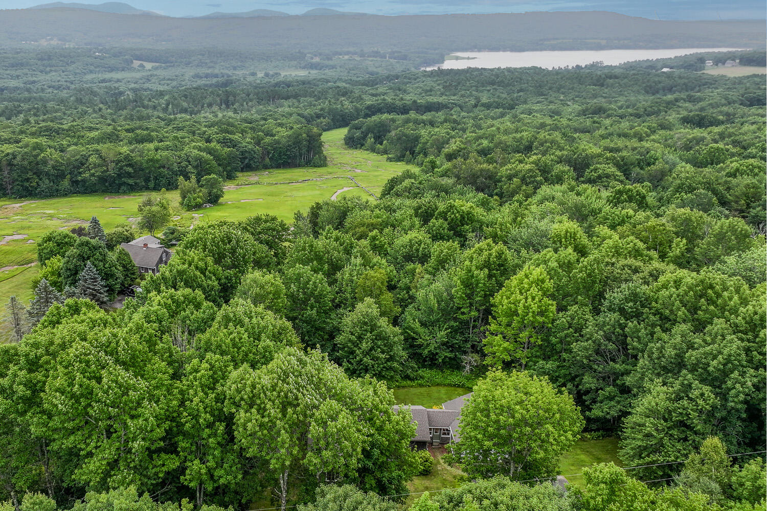 595 Appleton Ridge Road Appleton, ME 04862 - Photo 32 of 39 Aerial View Of Home