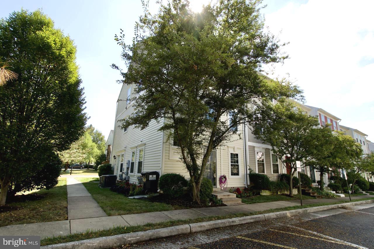 22908 Regent Terrace Sterling, VA 20166 - Photo 2 of 31 a white house that has a tree in front of it