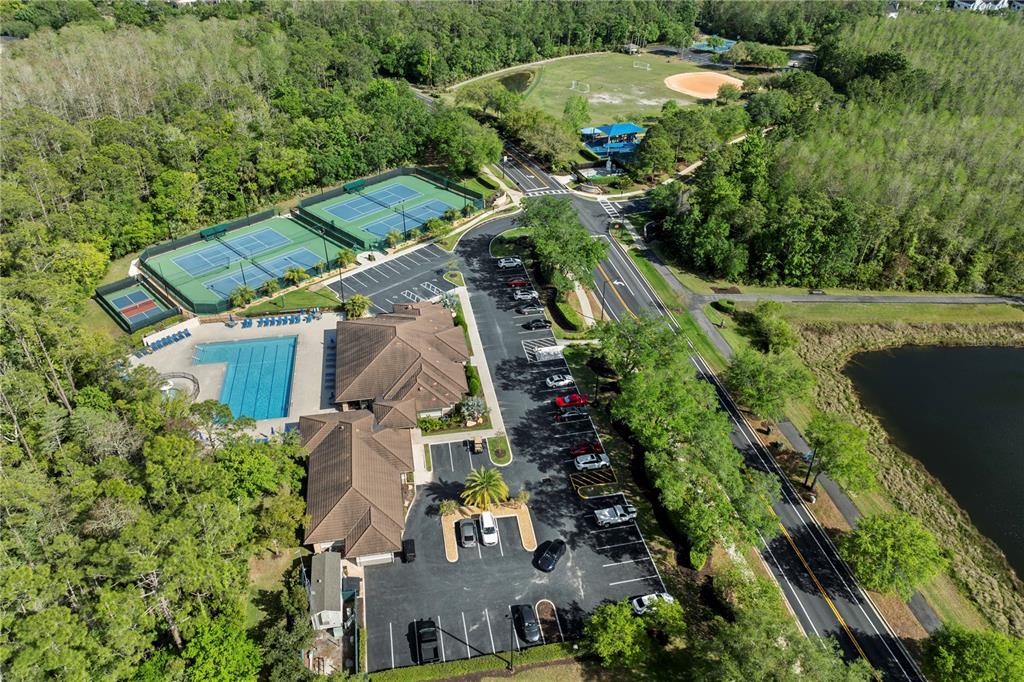 2264 Stone Cross Circle Orlando, FL 32828 - Photo 40 of 45 an aerial view of a house with a yard and outdoor seating