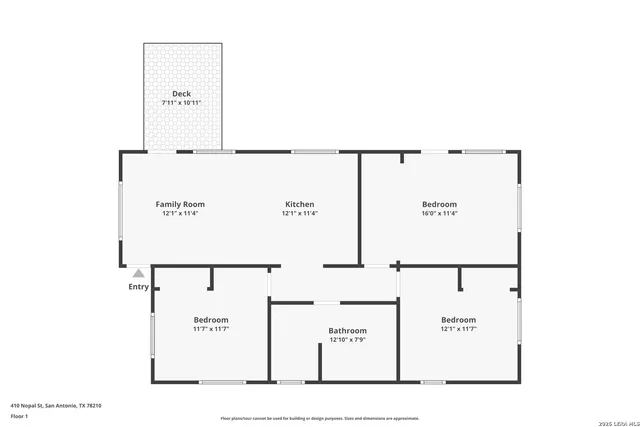 $125,000 | 410 Nopal Street, San Antonio, TX 78210