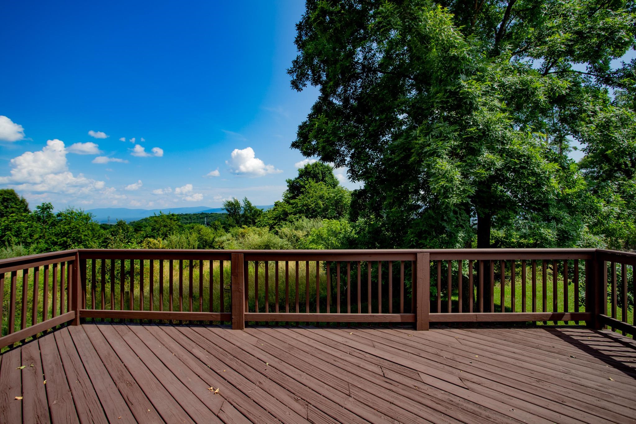 776 Chestnut Ridge Road Staunton, VA 24401 - Photo 9 of 73 a view of wooden deck
