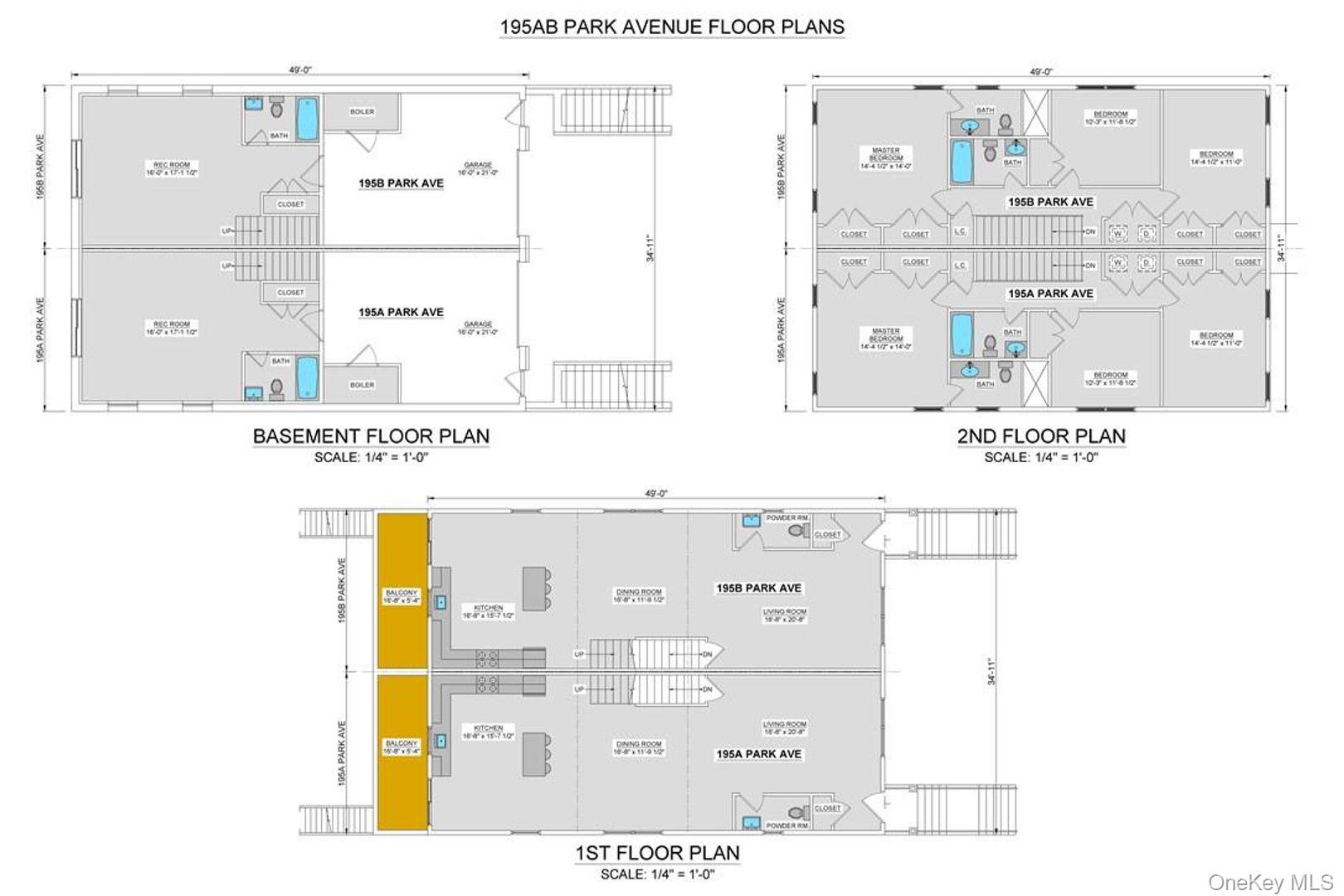 195 Park Avenue, Unit C West Harrison, NY 10604 - Photo 31 of 32 View of property floor plan