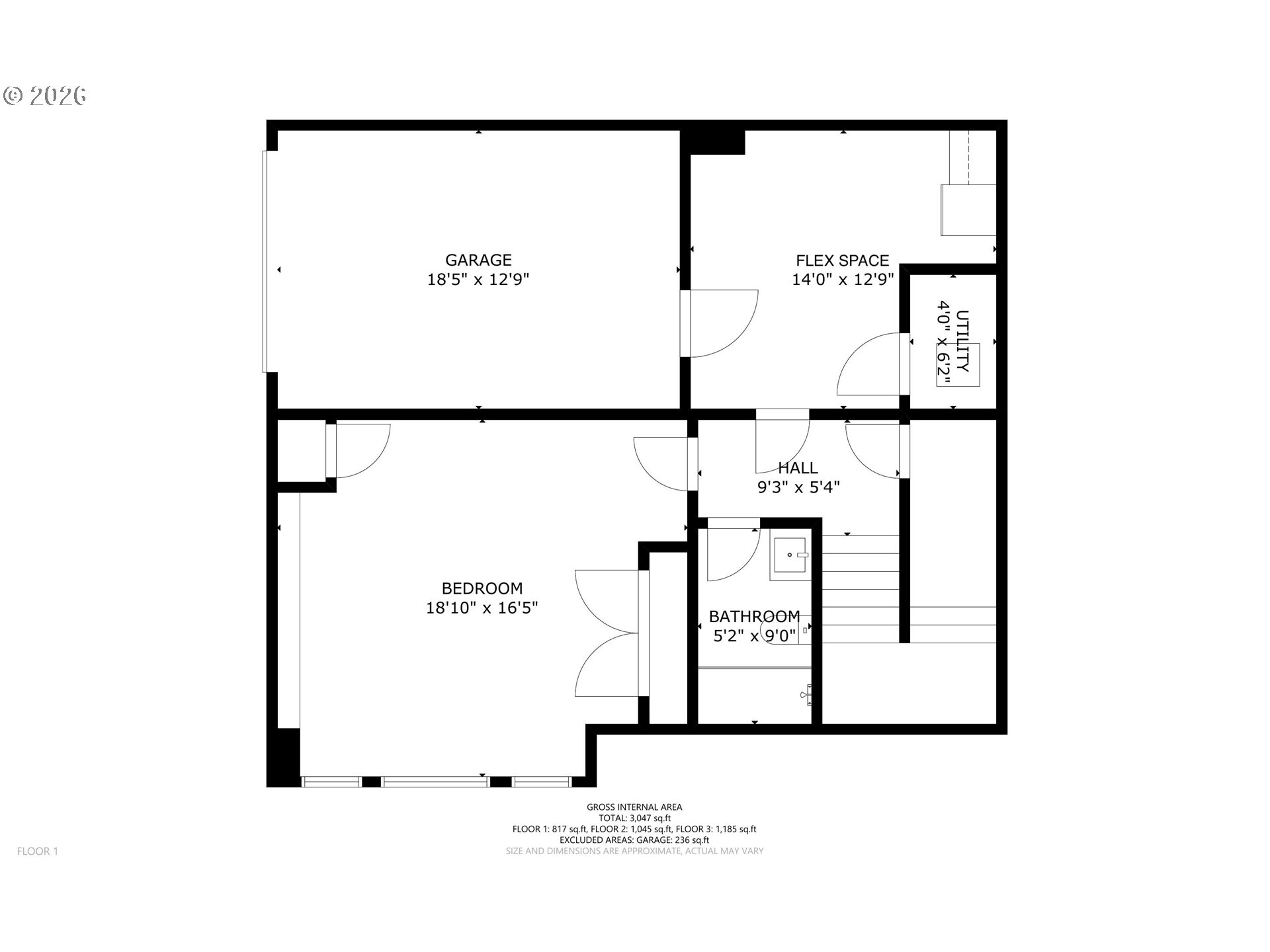 3970 Southeast Reedway Street Portland, OR 97202 - Photo 43 of 43 Floor Plan